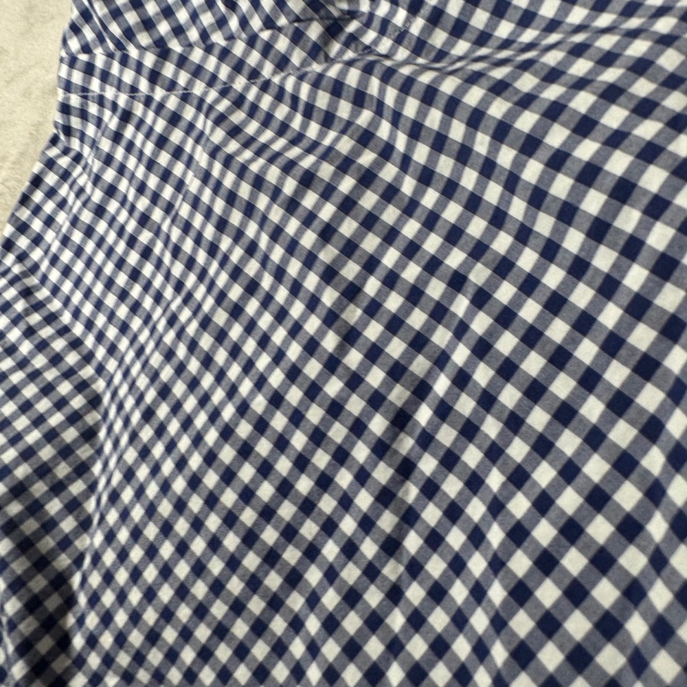 Ralph Lauren Button Down Shirt Mens XL Blue Gingham Check Classic Fit Cotton - Picture 7 of 8